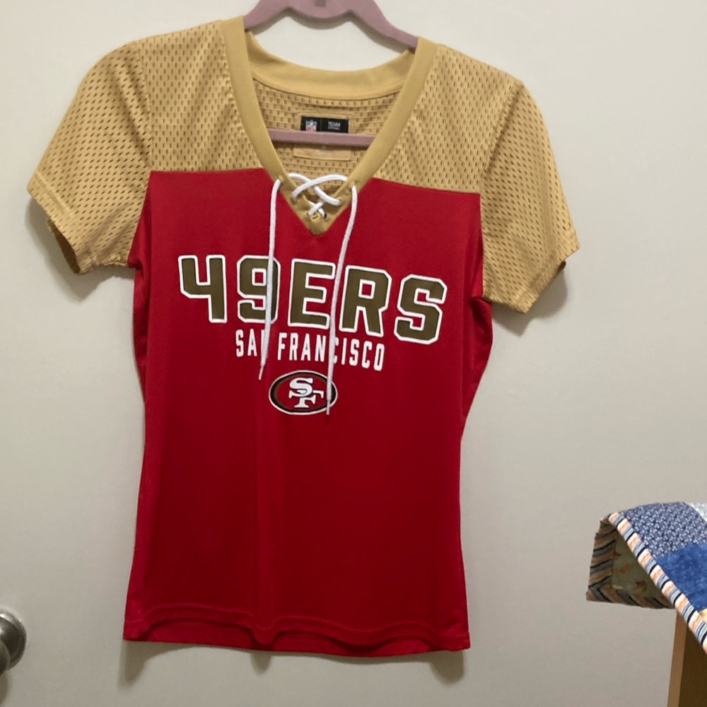 NFL Team Apparel San Francisco 49ers size small women’s top